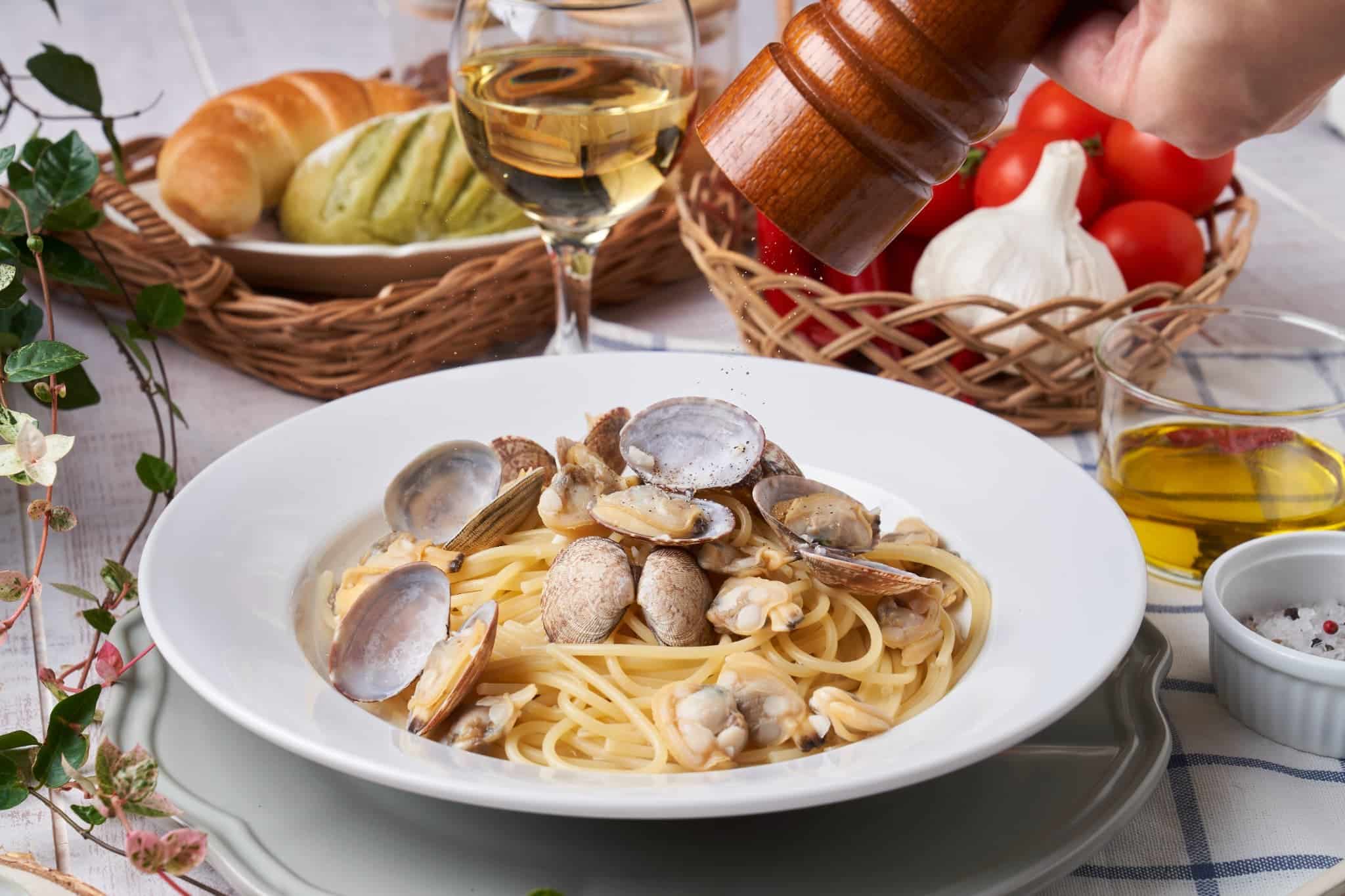 【おすすめメニュー】あさりのスープスパゲティ @カプリチョーザ ミューズ高槻店