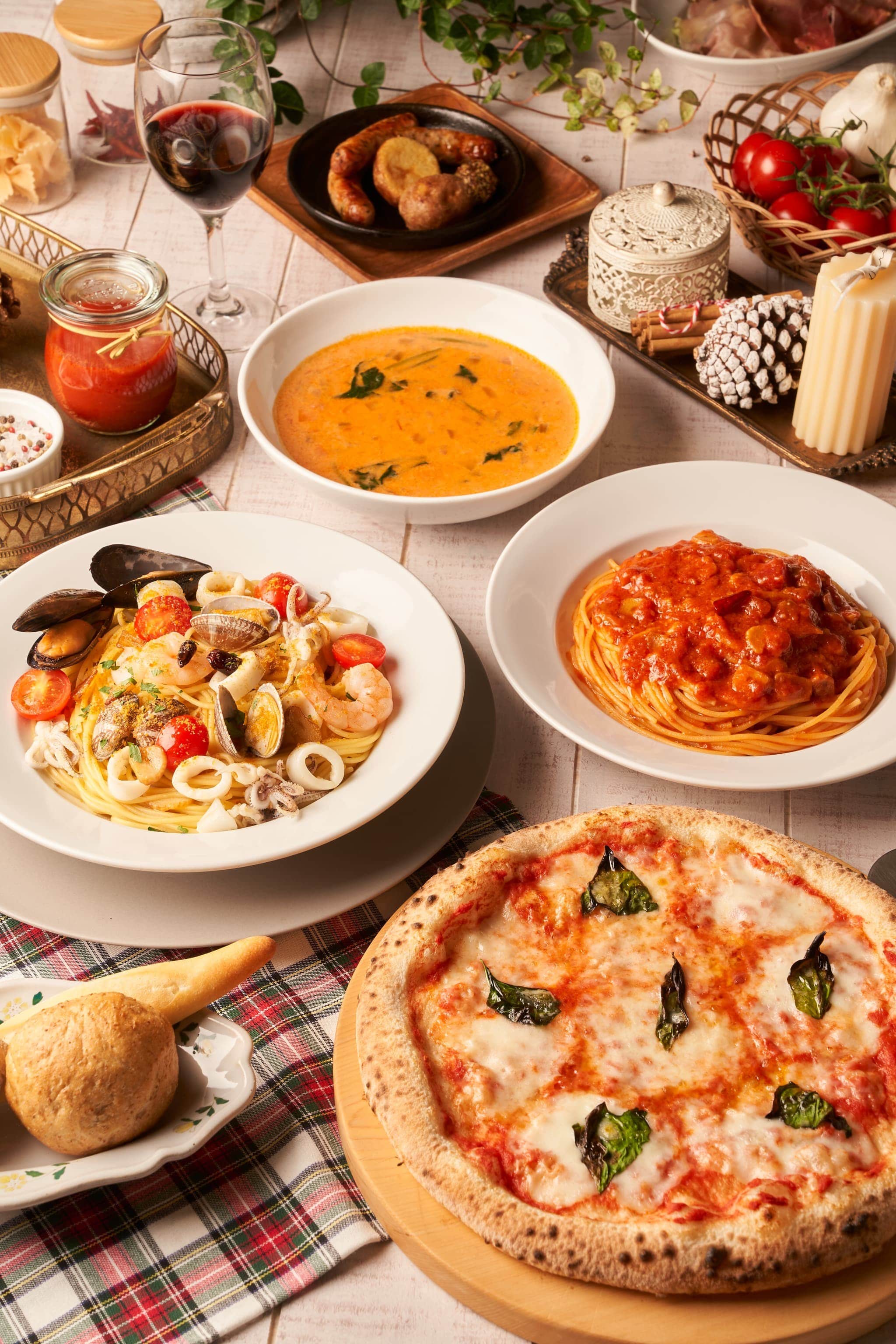 クリスマスもカプリチョーザで♪ @ミューズ高槻店