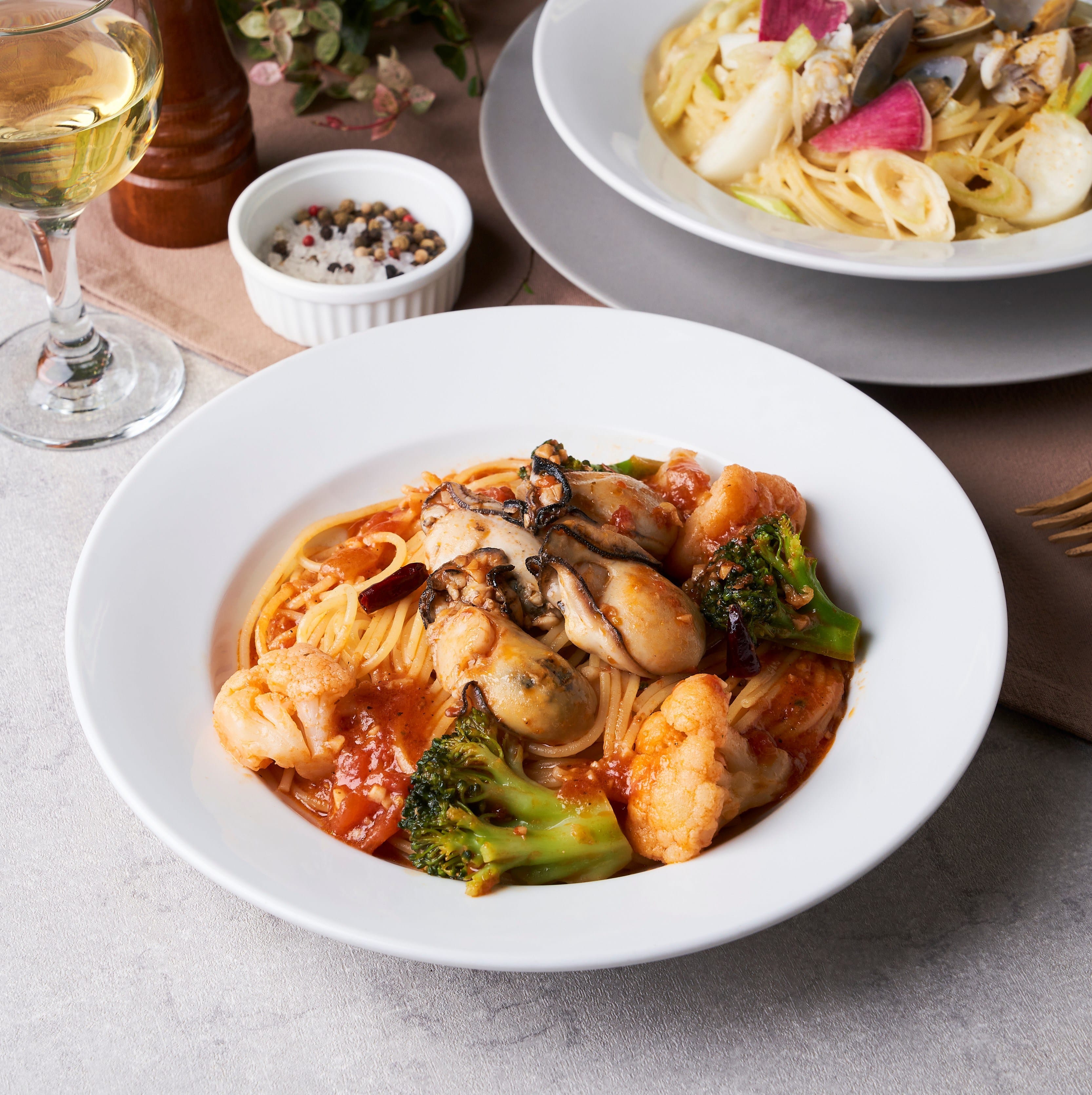 【旬を食べる！】牡蠣のアラビアータ【イタリアン/パスタ/おすすめ/ピザ】