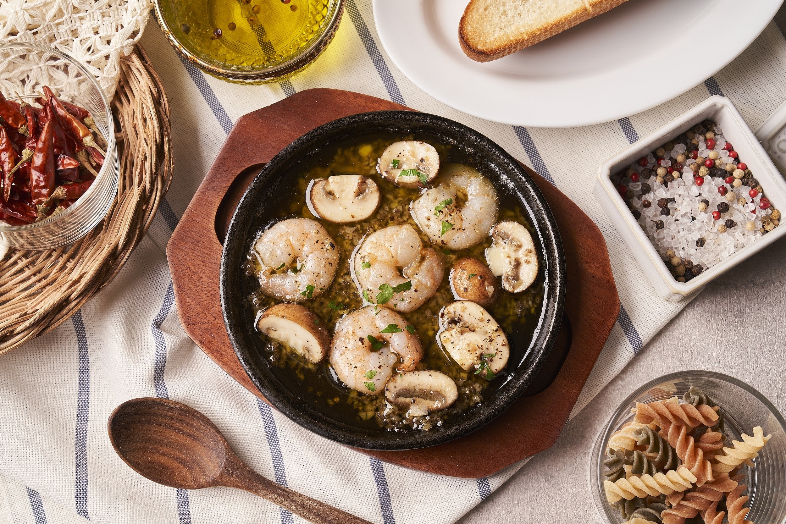 今日はアヒージョいかがですか？