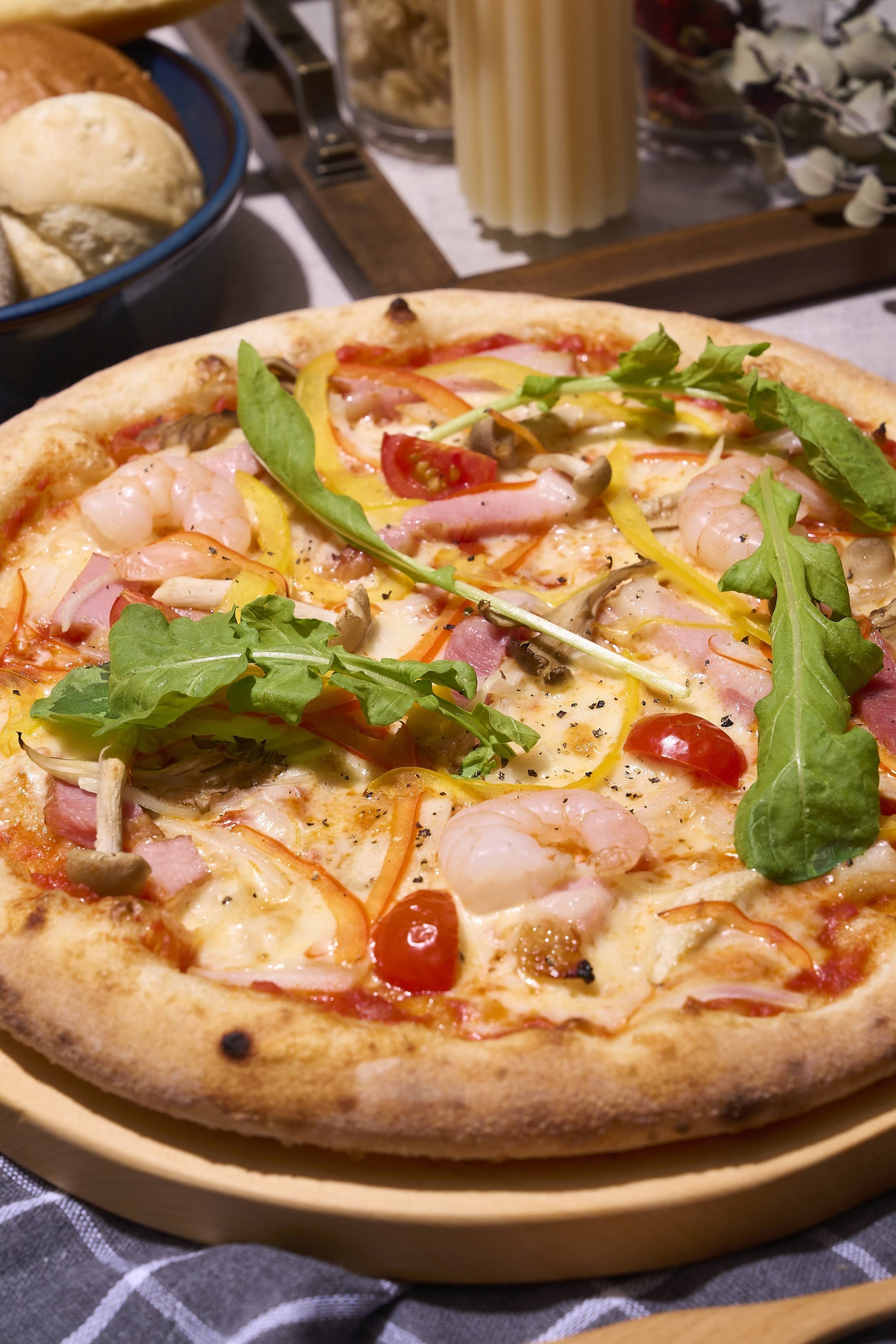 今日はピッツァの気分