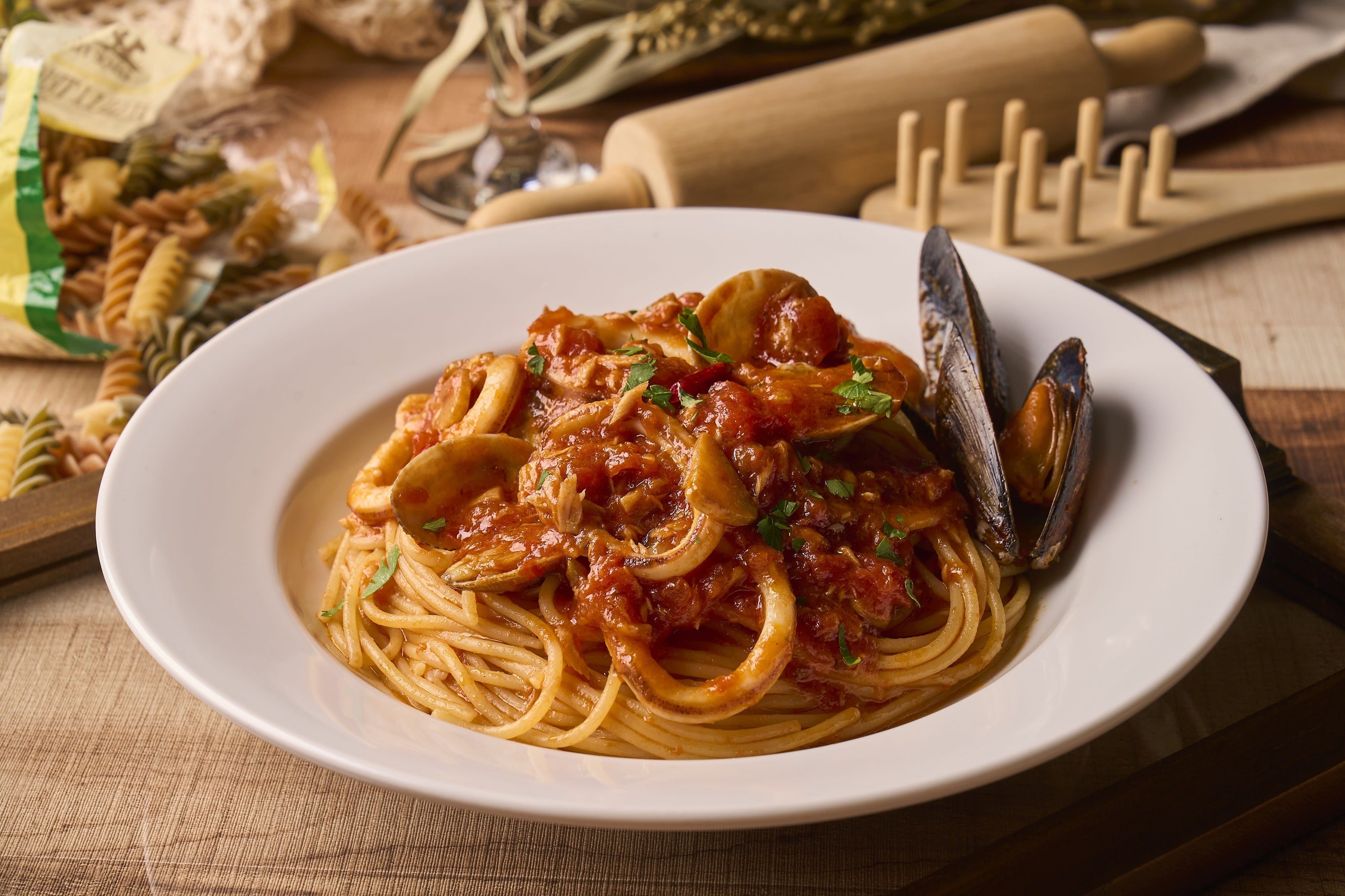 シーフードもおすすめです